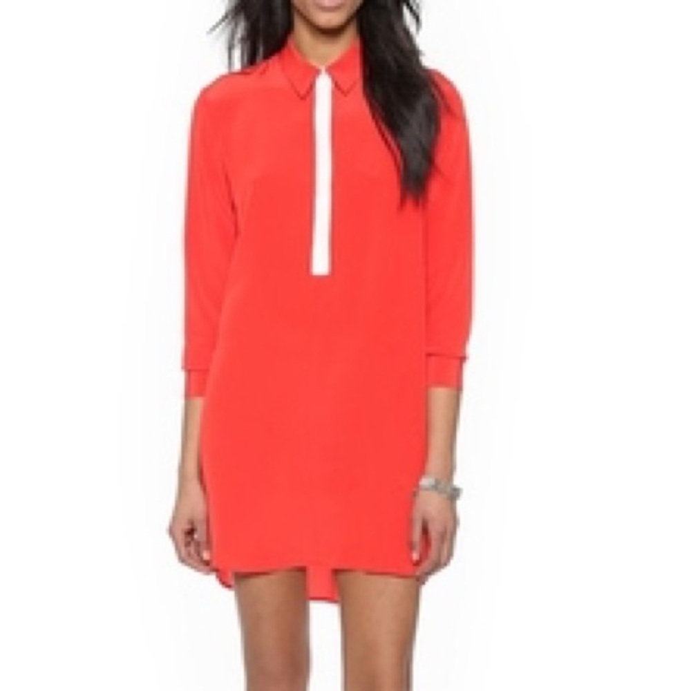 Mason by Michelle Mason silk shirt dress